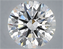 Del inventario de diamantes de laboratorio, 6.02 quilates, Redondo , Color E, claridad VVS2 y certificado IGI