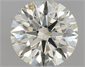 Natural Diamond 0.70 Carats, Round with Excellent Cut, M Color, VS1 Clarity and Certified by GIA