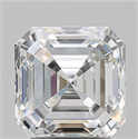 Natural Diamond 2.01 Carats, Asscher with  Cut, G Color, VVS1 Clarity and Certified by GIA