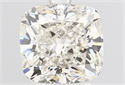 Natural Diamond 2.25 Carats, Cushion with  Cut, K Color, SI1 Clarity and Certified by GIA