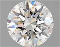 Diamante Natural 2.30 quilates, Redondo , Color J, claridad VVS2 y certificado GIA