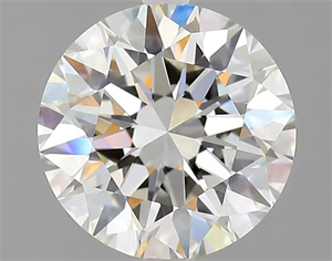 Foto Diamante Natural 2.30 quilates, Redondo , Color J, claridad VVS2 y certificado GIA de