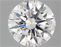 Lab Grown Diamond 1.03 Carats, Round with Ideal Cut, E Color, VS1 Clarity and Certified by IGI