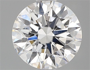 Picture of Lab Grown Diamond 1.03 Carats, Round with Ideal Cut, E Color, VS1 Clarity and Certified by IGI