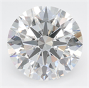Del inventario de diamantes de laboratorio, 4.07 quilates, Redondo , Color E, claridad VVS1 y certificado GIA