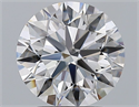 Natural Diamond 3.01 Carats, Round with Excellent Cut, D Color, VVS2 Clarity and Certified by GIA