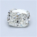 Natural Diamond 0.70 Carats, Cushion with  Cut, H Color, VS1 Clarity and Certified by GIA