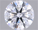 Del inventario de diamantes de laboratorio, 2.06 quilates, Redondo , Color D, claridad VVS2 y certificado IGI