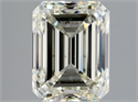 Diamante Natural 3.01 quilates, Esmeralda , Color J, claridad VS2 y certificado HRD