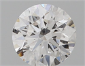Natural Diamond 0.50 Carats, Round with Very Good Cut, D Color, SI2 Clarity and Certified by GIA