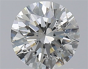 Foto Diamante Natural 1.21 quilates, Redondo , Color H, claridad SI1 y certificado HRD de
