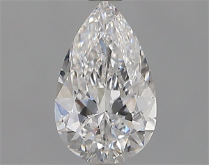 Picture of Natural Diamond 0.51 Carats, Pear with  Cut, E Color, SI2 Clarity and Certified by GIA
