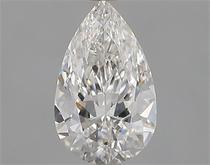 Foto Diamante Natural 0.52 quilates, De pera , Color F, claridad SI1 y certificado GIA de
