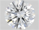 Lab Grown Diamond 1.09 Carats, Round with Excellent Cut, D Color, VVS2 Clarity and Certified by IGI