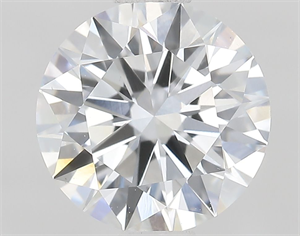 Picture of Lab Grown Diamond 1.09 Carats, Round with Excellent Cut, D Color, VVS2 Clarity and Certified by IGI