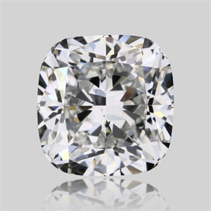 Picture of Natural Diamond 0.90 Carats, Cushion with  Cut, F Color, SI1 Clarity and Certified by GIA
