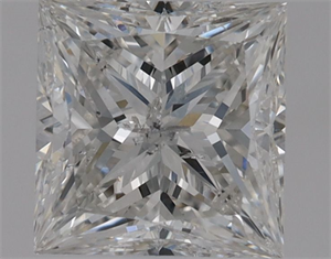 Foto Diamante Natural 1.02 quilates, Princesa , Color G, claridad SI2 y certificado HRD de