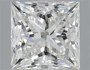 Picture of Natural Diamond 2.50 Carats, Princess with  Cut, J Color, VS2 Clarity and Certified by GIA