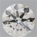 Diamante Natural 2.32 quilates, Redondo , Color J, claridad VVS2 y certificado GIA