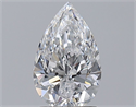 Natural Diamond 1.51 Carats, Pear with  Cut, D Color, VVS2 Clarity and Certified by GIA