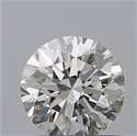 Natural Diamond 0.71 Carats, Round with Excellent Cut, F Color, VVS1 Clarity and Certified by IGI