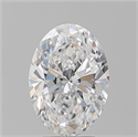 Natural Diamond 4.01 Carats, Oval with  Cut, E Color, VS1 Clarity and Certified by GIA