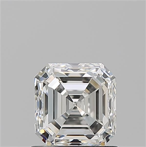 Foto Diamante Natural 1.01 quilates, Asscher , Color H, claridad VS1 y certificado GIA de