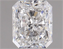 Natural Diamond 1.02 Carats, Radiant with  Cut, F Color, SI1 Clarity and Certified by GIA