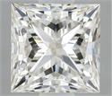 Natural Diamond 0.91 Carats, Princess with  Cut, I Color, VS1 Clarity and Certified by IGI