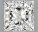 Natural Diamond 0.91 Carats, Princess with  Cut, I Color, VS1 Clarity and Certified by IGI