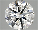Del inventario de diamantes de laboratorio, 2.68 quilates, Redondo , Color F, claridad VVS2 y certificado GIA
