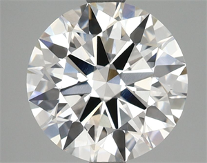 Picture of Lab Grown Diamond 2.68 Carats, Round with Excellent Cut, F Color, VVS2 Clarity and Certified by GIA