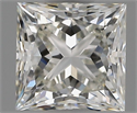 Natural Diamond 1.01 Carats, Princess with  Cut, I Color, VS1 Clarity and Certified by GIA