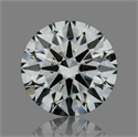 Natural Diamond 1.09 Carats, Round with Excellent Cut, L Color, VS2 Clarity and Certified by GIA