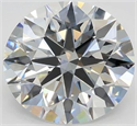 Del inventario de diamantes de laboratorio, 2.51 quilates, Redondo , Color E, claridad VS1 y certificado GIA