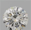 Natural Diamond 0.42 Carats, Round with Excellent Cut, G Color, VVS1 Clarity and Certified by GIA