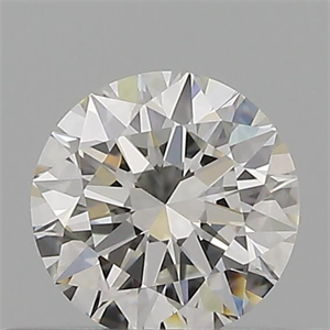 Picture of Natural Diamond 0.42 Carats, Round with Excellent Cut, G Color, VVS1 Clarity and Certified by GIA