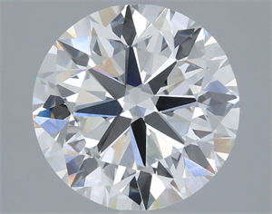 Picture of Lab Grown Diamond 3.02 Carats, Round with Very Good Cut, G Color, VVS2 Clarity and Certified by IGI