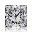 Diamante Natural 0.41 quilates, Princesa , Color E, claridad IF y certificado GIA