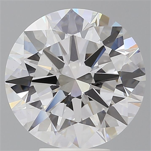 Picture of Lab Grown Diamond 6.06 Carats, Round with Excellent Cut, E Color, VS1 Clarity and Certified by IGI