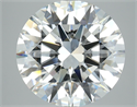 Natural Diamond 5.01 Carats, Round with Excellent Cut, F Color, VVS2 Clarity and Certified by GIA