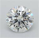 Del inventario de diamantes de laboratorio, 1.05 quilates, Redondo , Color E, claridad VVS1 y certificado IGI