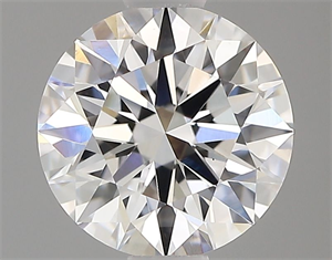 Picture of Lab Grown Diamond 1.01 Carats, Round with Ideal Cut, E Color, VS1 Clarity and Certified by IGI