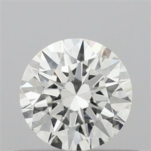 Foto Diamante Natural 0.57 quilates, Redondo , Color G, claridad IF y certificado IGI de