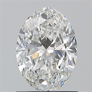 Picture of Natural Diamond 1.00 Carats, Oval with  Cut, E Color, VS1 Clarity and Certified by GIA