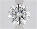 Lab Grown Diamond 1.03 Carats, Round with Ideal Cut, H Color, VVS2 Clarity and Certified by IGI