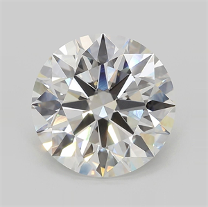 Picture of Lab Grown Diamond 7.69 Carats, Round with Ideal Cut, F Color, VVS2 Clarity and Certified by IGI
