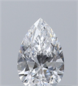 Diamante Natural 0.30 quilates, De pera , Color E, claridad VS2 y certificado GIA