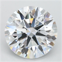 Del inventario de diamantes de laboratorio, 3.80 quilates, Redondo , Color D, claridad IF y certificado IGI