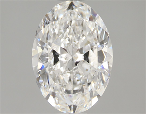 Picture of Natural Diamond 1.51 Carats, Oval with  Cut, E Color, I1 Clarity and Certified by GIA